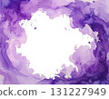 Purple paint frame transparent background 03 131227949