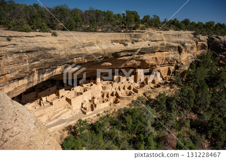 Cliff Palace at Mesa Verde National Park in Colorado, USA 131228467