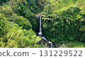 Panoramic view of the Kedung kayang waterfall Magelang, Indonesia  131229522