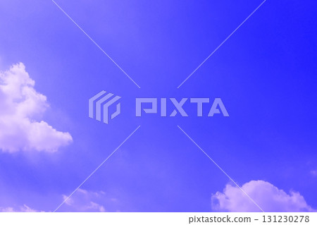 Blue sky with clouds (wallpaper material) Blue sky with clouds (wallpaper material) 131230278