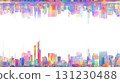 Colorful city background 131230488