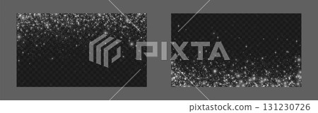 Silver glitter shimmering on dark background Silver glitter shimmering on dark background 131230726