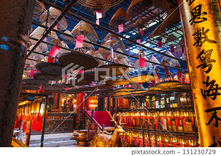 Hong Kong Man Mo Temple Hong Kong Man Mo Temple 131230729