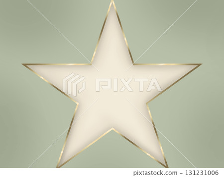 Beautiful and luxurious shining star frame 131231006