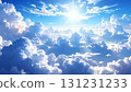 The sun shines through the gaps in the clouds The sun shines through the gaps in the clouds 131231233