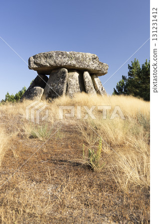 Dolmen Anta de Fonte Coberta near Alijo, Vila Cha, Portugal 131231412