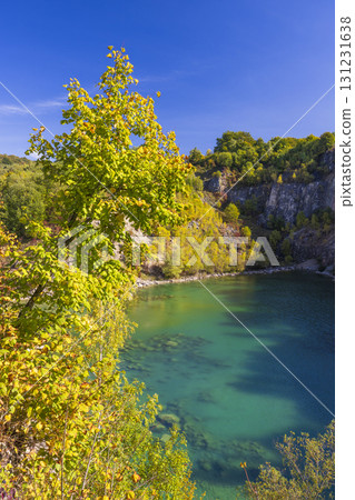 Benatina travertine, natural monument and protected landscape area Vihorlat, Slovakia 131231638