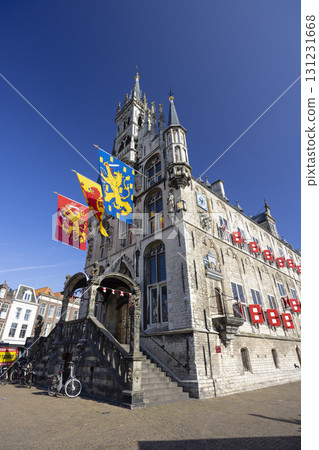 town hall in the Netherlands, Gouda 131231668