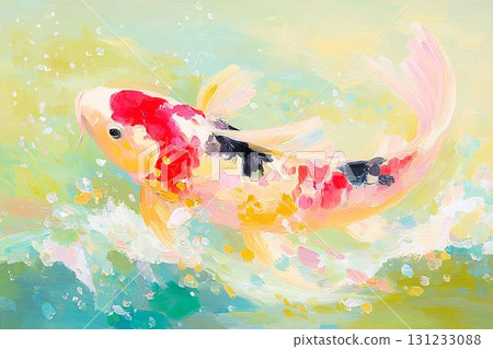 跳躍的錦鯉 跳躍的錦鯉 131233088