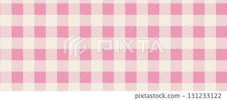 Light pink and white vichy plaid fabric texture. Seamless checkered pattern for baby blankets, dresses, and picnic accessories. Light pink and white vichy plaid fabric texture. Seamless checkered pattern for baby blankets, dresses, and picnic accessories. 131233122