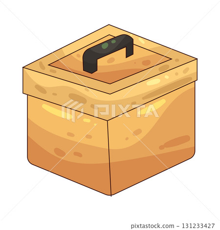 illustration of Storage Box 131233427
