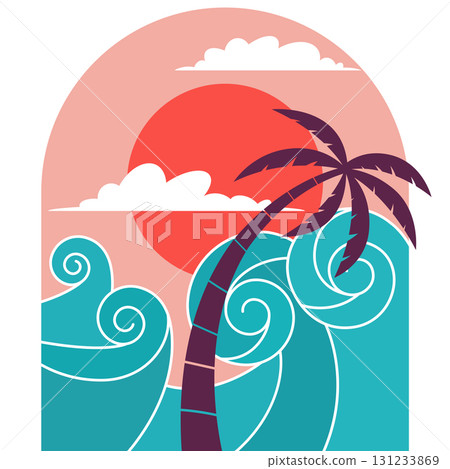 summer vibes sign 131233869