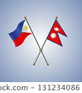 Philippines and Nepal flag relations 131234086
