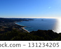 Sea seen from the hill 131234205