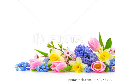 春天的花朵 131234799