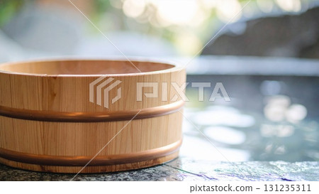 Japanese Open-Air Bath Image Background Material 16:9 Size AI-Generated Material Japanese Open-Air Bath Image Background Material 16:9 Size AI-Generated Material 131235311