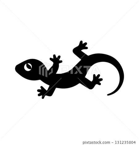 Gecko under roof logo symbolizing protection, harmony and tropical eco lifestyle Gecko under roof logo symbolizing protection, harmony and tropical eco lifestyle 131235804