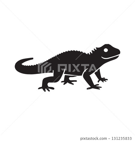 Twin gecko house design representing cooperation, unity and balanced ecosystem Twin gecko house design representing cooperation, unity and balanced ecosystem 131235833