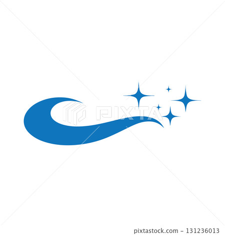 Simple cleaning spray mist logo representing disinfection, freshness and hygiene care Simple cleaning spray mist logo representing disinfection, freshness and hygiene care 131236013