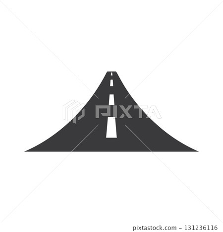 Futuristic transport circle highway logo with innovative design identity Futuristic transport circle highway logo with innovative design identity 131236116