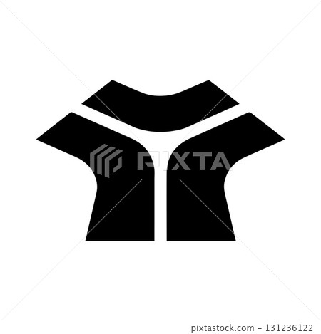Rising curve highway logo symbolizing future progress and success journey 131236122