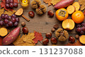 Autumn flavors (pumpkin, chestnut, sweet potato) 6 131237088