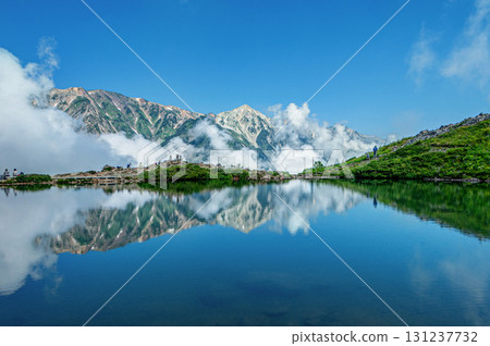 長野縣白馬村 八方尾根登山 白馬三山和八方池 長野縣白馬村 八方尾根登山 白馬三山和八方池 131237732