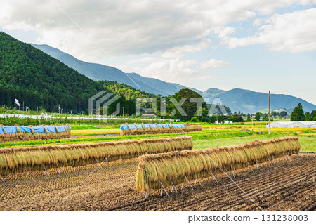 Hasagake scenery, Matsumoto City 131238003