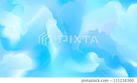 Light blue and white abstract marbled background material Light blue and white abstract marbled background material 131238300
