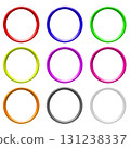 9 colorful circle designs 131238337