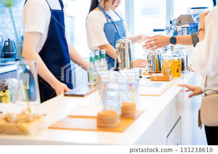 Cafe staff Cafe staff 131238610