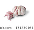Garlic bulb and cloves. 131239164