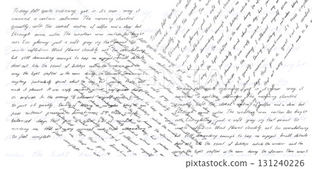 Cursive hand written essay sheet filled with messy scribbles vintage antique script decorative ink handwriting illegible and unreadable nonsense letters old fashioned manuscript style paper Cursive hand written essay sheet filled with messy scribbles vintage antique script decorative ink handwriting illegible and unreadable nonsense letters old fashioned manuscript style paper 131240226