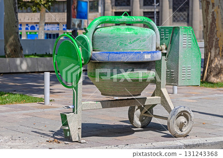 Cement Mixer Construction Cement Mixer Construction 131243368
