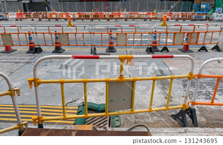 Road Works Street Road Works Street 131243695