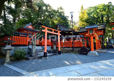 Tamayama Inari Shrine & Offerings, Fushimi Inari Taisha Shrine, Kyoto Prefecture, Fushimi Ward, Kyoto City, February 2022 131245239