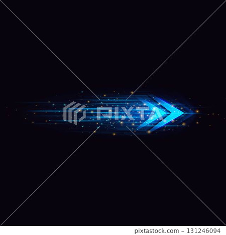 Speed rush arrows blue neon glowing, light speed dynamic arrow on dark background, energy flow with acceleration effect Speed rush arrows blue neon glowing, light speed dynamic arrow on dark background, energy flow with acceleration effect 131246094