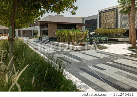 Modern Shopping District in Saudi Arabia Modern Shopping District in Saudi Arabia 131246431