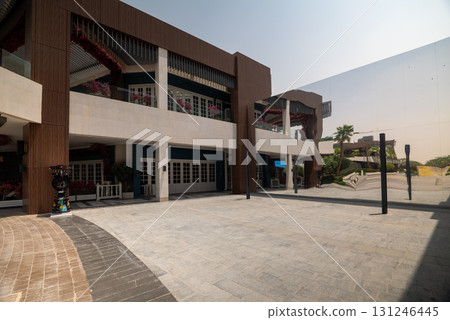 Modern Shopping District in Saudi Arabia 131246445