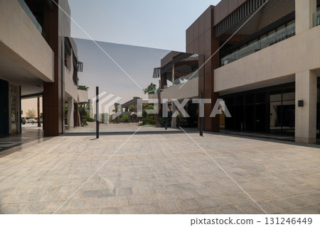 Modern Shopping District in Saudi Arabia 131246449