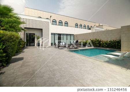 Modern Villa with Pool in Saudi Arabia Modern Villa with Pool in Saudi Arabia 131246456