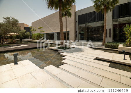 Modern Shopping District in Saudi Arabia Modern Shopping District in Saudi Arabia 131246459