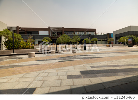 Modern Shopping District in Saudi Arabia 131246460