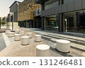 Modern Shopping District in Saudi Arabia 131246481