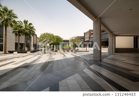 Modern Shopping District in Saudi Arabia 131246483