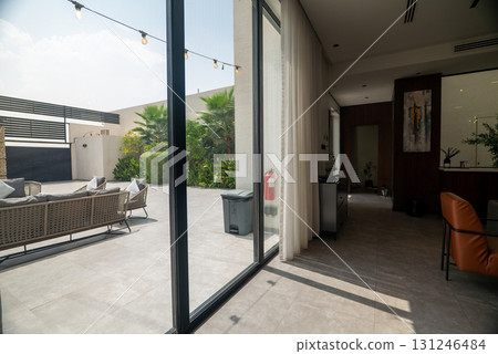 Modern Villa with Pool in Saudi Arabia 131246484