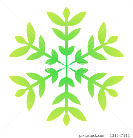 Green leaf pattern design on transparent background Green leaf pattern design on transparent background 131247111