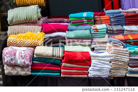 Clothes on Istanbul market 131247118