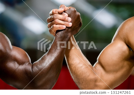 Arm wrestling Arm wrestling 131247261