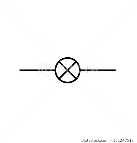 Electronic circuit symbols 131247512